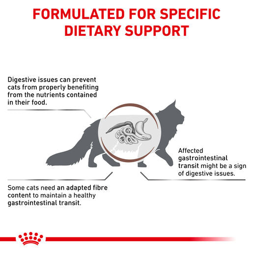 ROYAL CANIN® VETERINARY DIET Gastrointestinal Fibre Response Dry Cat Food 2kg