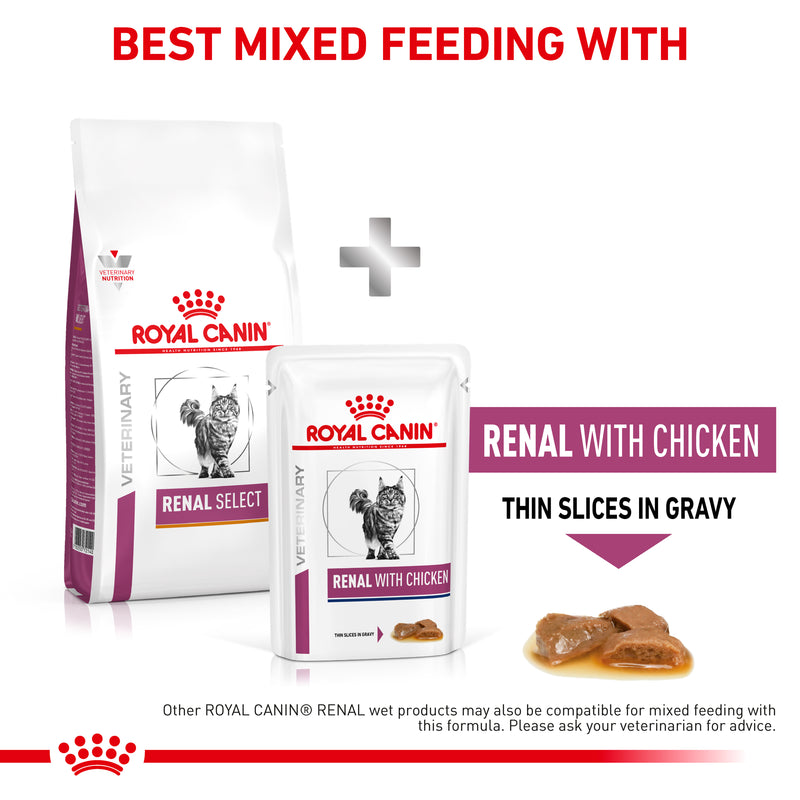 ROYAL CANIN® VETERINARY DIET Renal Select Adult Dry Cat Food 2kg