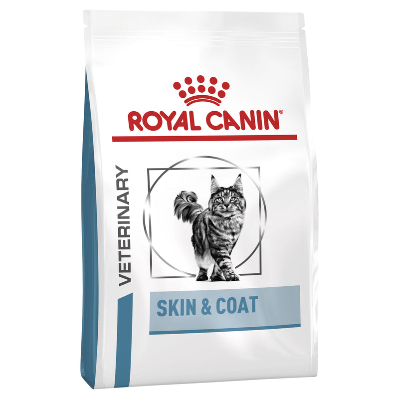 ROYAL CANIN® VETERINARY DIET Skin & Coat Adult Dry Cat Food 1.5kg