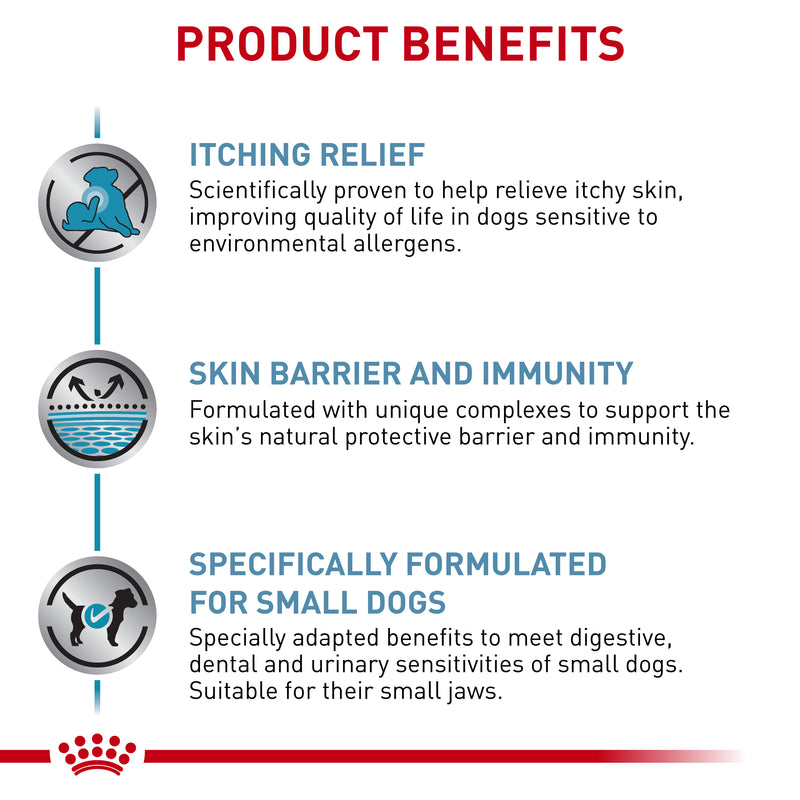 ROYAL CANIN® VETERINARY DIET Skintopic Small Dog Dry Dog Food 4kg