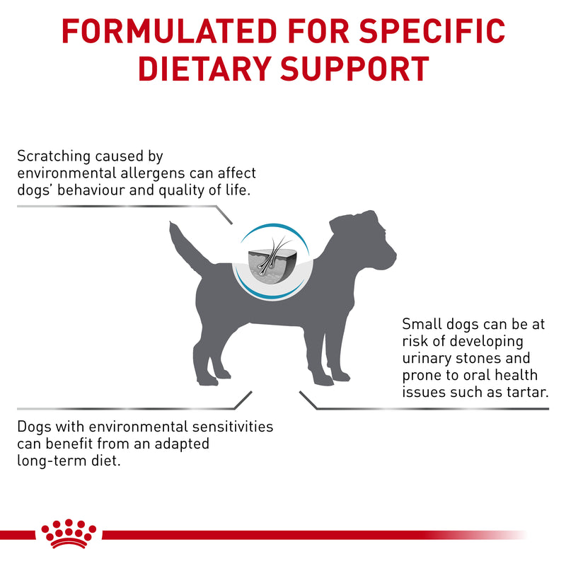 ROYAL CANIN® VETERINARY DIET Skintopic Small Dog Dry Dog Food 4kg
