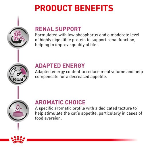 ROYAL CANIN® VETERINARY DIET Renal Fish Adult Wet Cat Food Pouches 12 x 85g