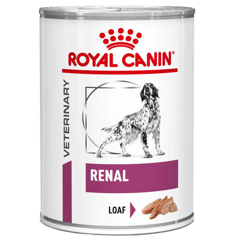 ROYAL CANIN® VETERINARY DIET Renal Adult Wet Dog Food Cans 12 x 410g