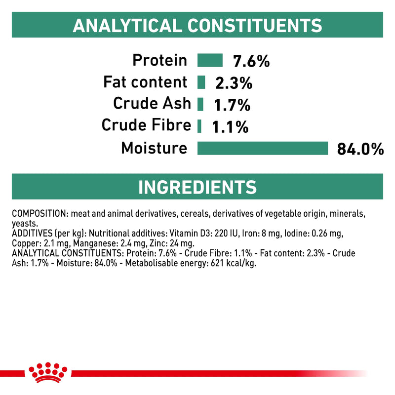 ROYAL CANIN® VETERINARY DIET Satiety Weight Management Adult Wet Cat Food Pouches 12 x 85g