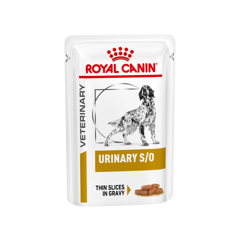 ROYAL CANIN® VETERINARY DIET Urinary S/O Adult Wet Dog Food Pouches 12 x 100g