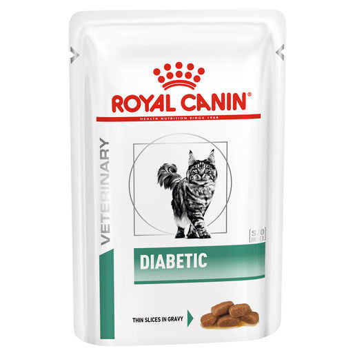 ROYAL CANIN® VETERINARY DIET Diabetic Adult Wet Cat Food Pouches 12 x 85g