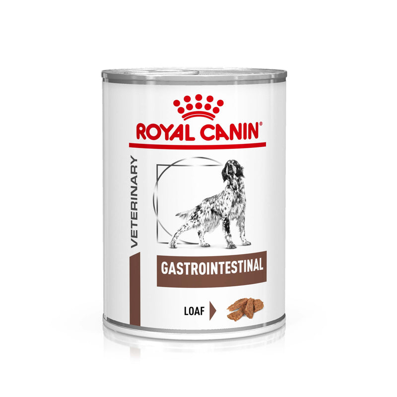 ROYAL CANIN® VETERINARY DIET Gastrointestinal Adult Wet Dog Food Cans 12 x 400g