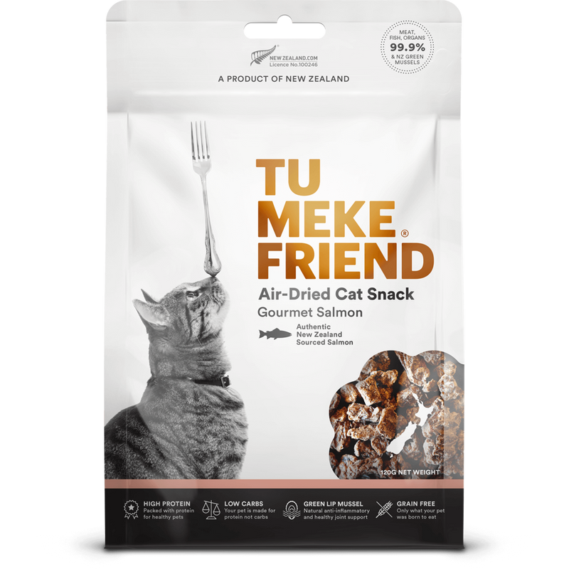 Tu Meke Cat Snack Salmon 120g