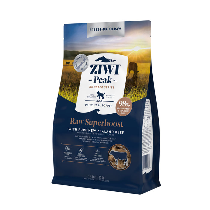 ZIWI Peak® Freeze-dried  Booster Series Raw Superboost Beef for dogs