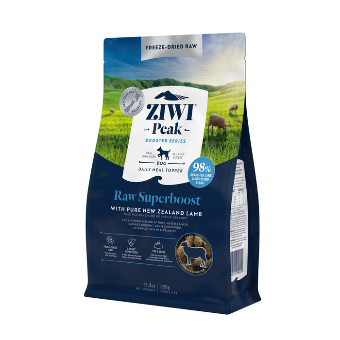 ZIWI Peak® Freeze-dried  Booster Series Raw Superboost Lamb  for dogs