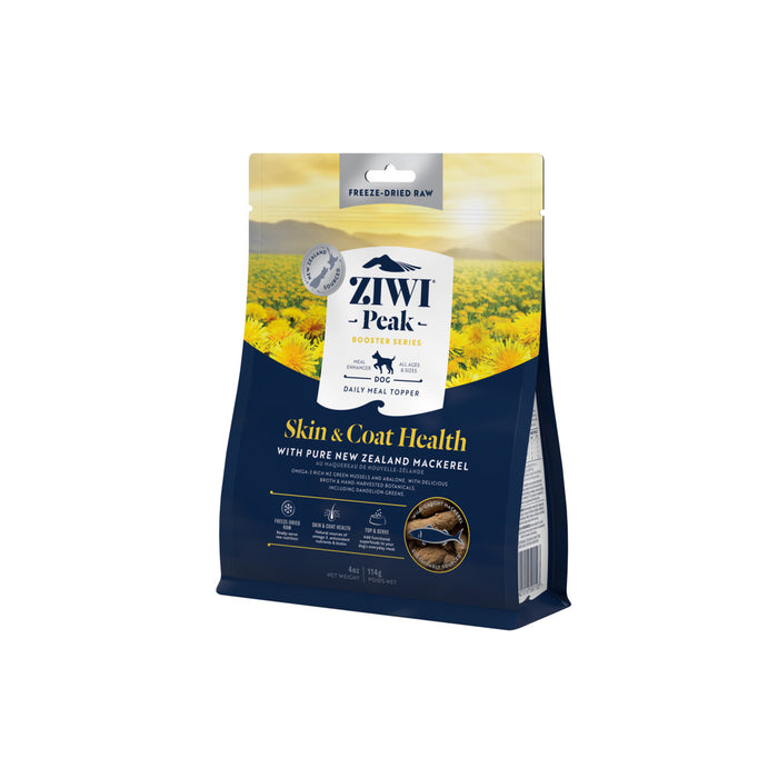 ZIWI Peak® Freeze-dried  Booster Series Skin & Coat Health for dogs