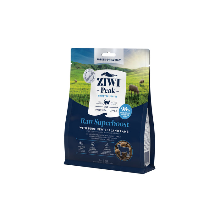 ZIWI Peak® Freeze-dried  Booster Series Raw Superboost Lamb for cats 85g