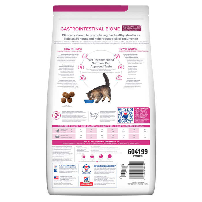 Hill's Prescription Diet Gastrointestinal Biome Feline 1.8kg