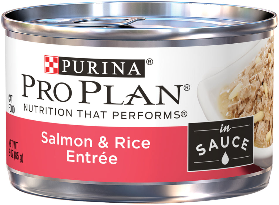 PRO PLAN Savor Adult Wet Entrée Salmon & Rice in Sauce 24 x 85g