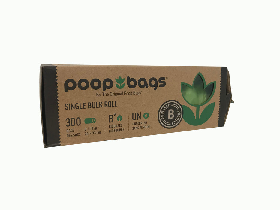 The Original Poop Bag Biobased Bulk Roll 300