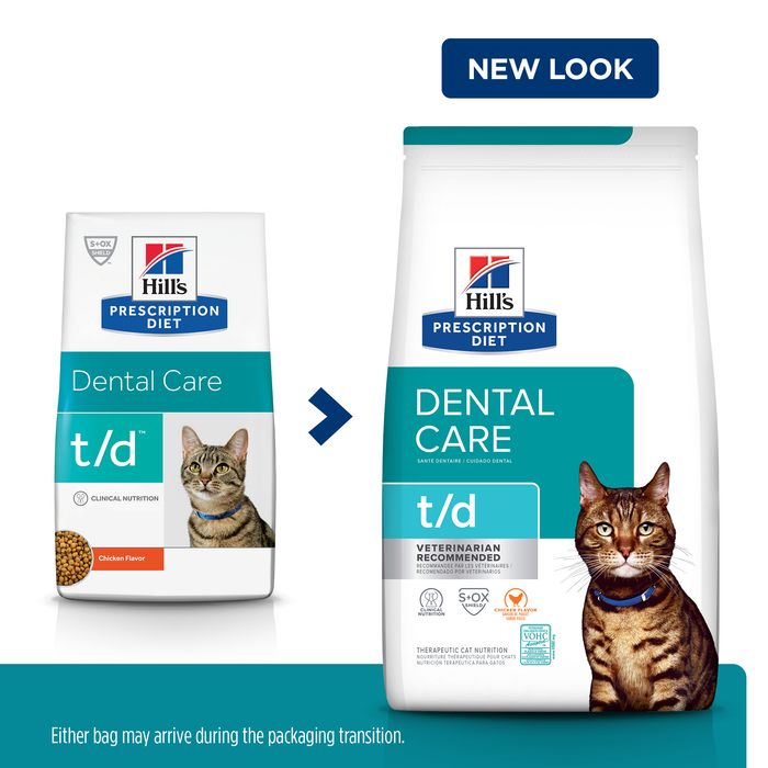 Hill s Prescription Diet t d Dental Care Feline 3kg Pet Depot Ltd
