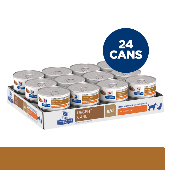 Hill's Prescription Diet a/d Urgent Care Canned Dog/Cat Food 24 x 156g cans