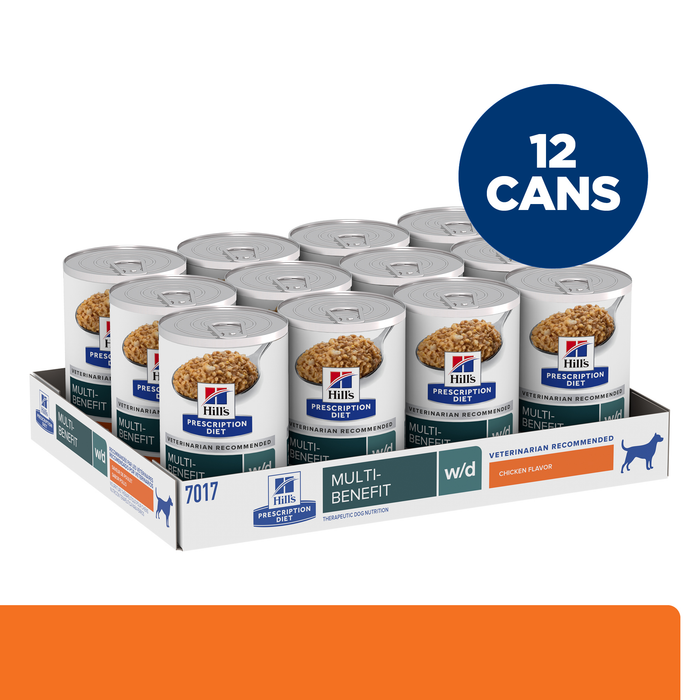 Hill's Prescription Diet w/d Multi-Benefit Canned Dog Food 370g