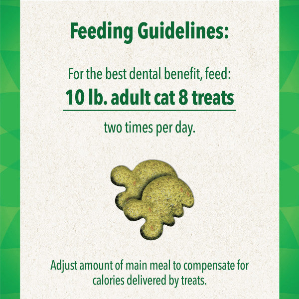 Greenies Feline Dental Treats Roasted Chicken 60g