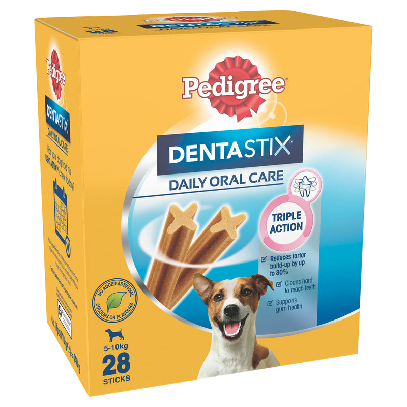 Pedigree Dentastix Dog Treats Daily Oral Care Small Dog 28 Sticks