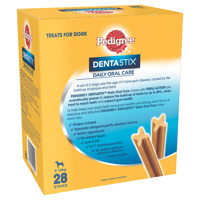 Pedigree Dentastix Dog Treats Daily Oral Care Small Dog 28 Sticks