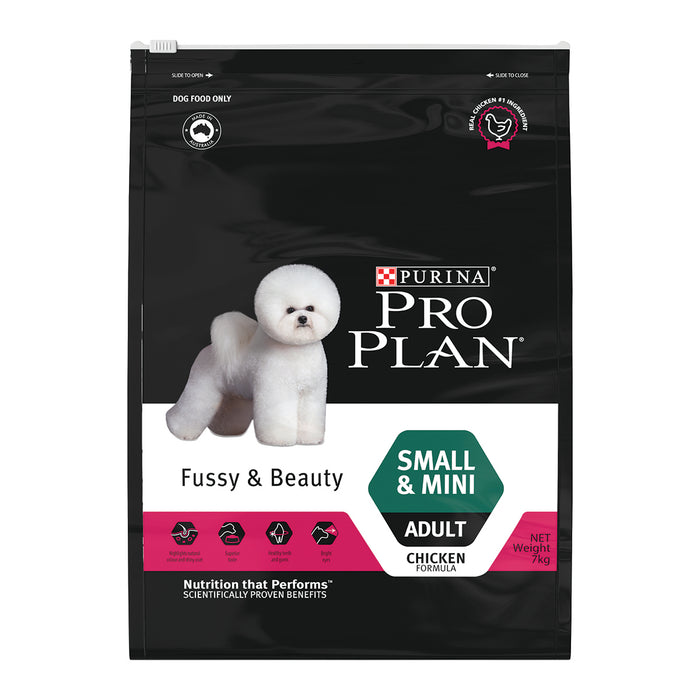 PRO PLAN Adult Fussy & Beauty Chicken Formula Dry Dog Food