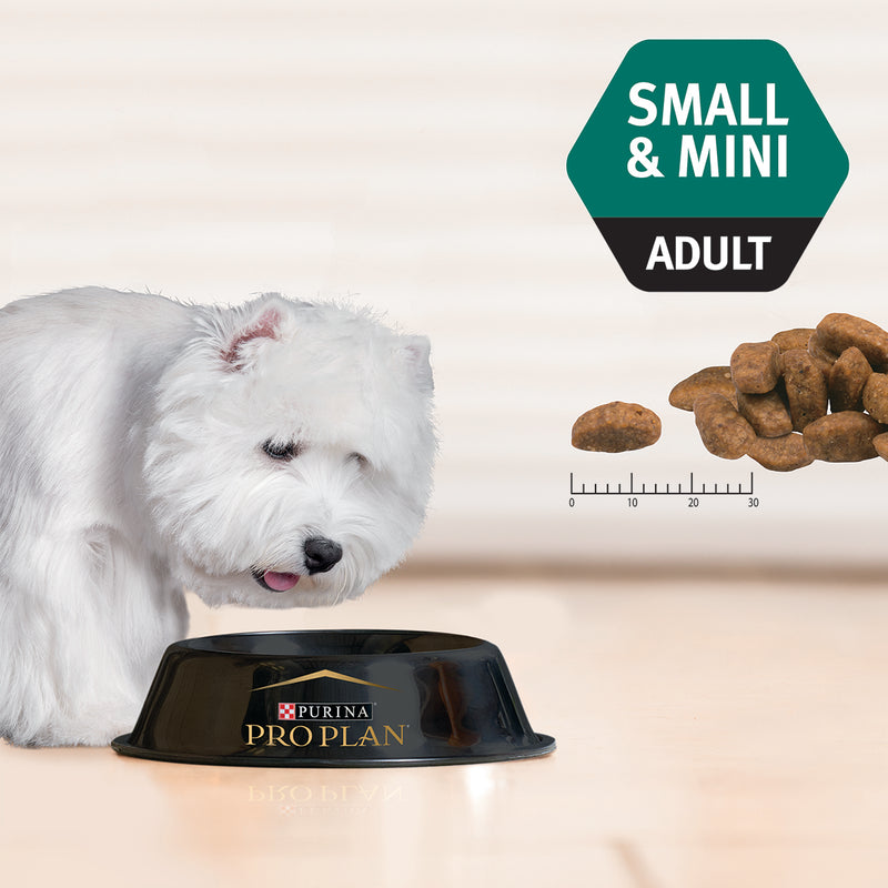 PRO PLAN Adult Small & Mini Sensitive Skin & Coat with OPTIDERMA Salmon Formula Dry Dog Food 2.5kg