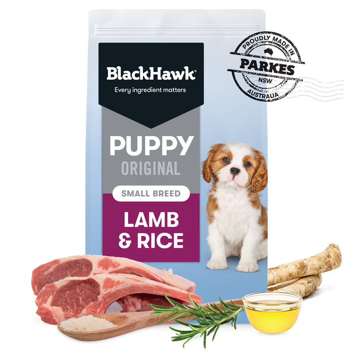 Black Hawk Original Small Breed Puppy Lamb and Rice 10kg
