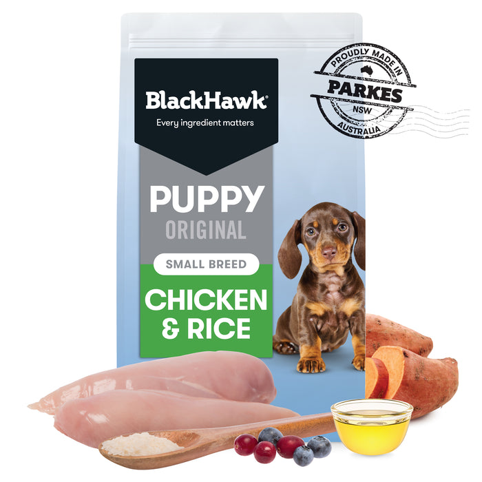 Black Hawk Original Small Breed Puppy Chicken and Rice 10kg