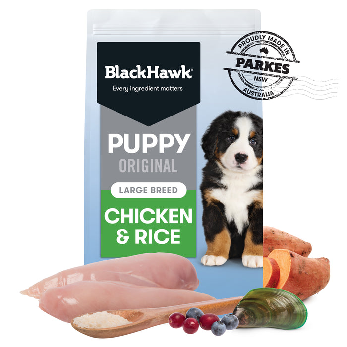 Black Hawk Original Large Breed Puppy Chicken and Rice