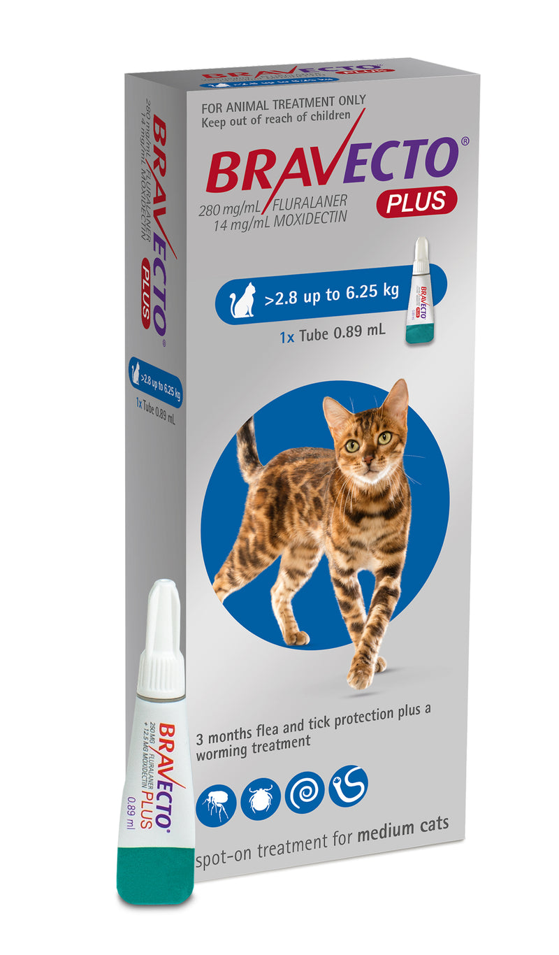 Bravecto Plus Spot-On For Cats