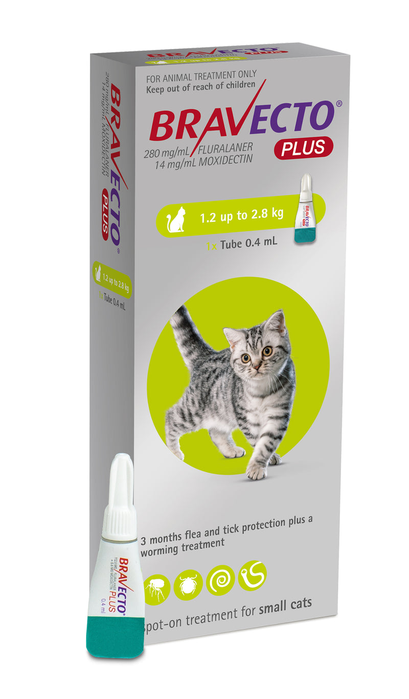 Bravecto Plus Spot-On For Cats