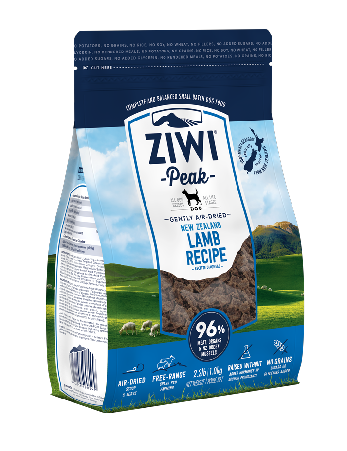 ZIWI Peak® Air-dried Original Series Lamb Recipe for dogs