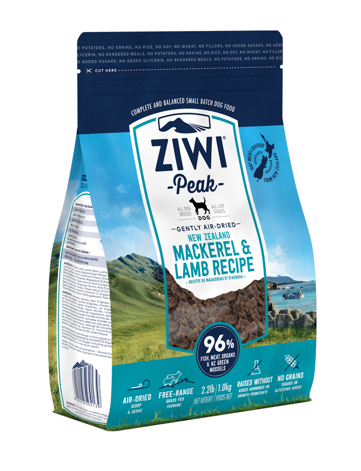 ZIWI Peak® Air-dried Original Series Mackerel & Lamb Recipe for dogs