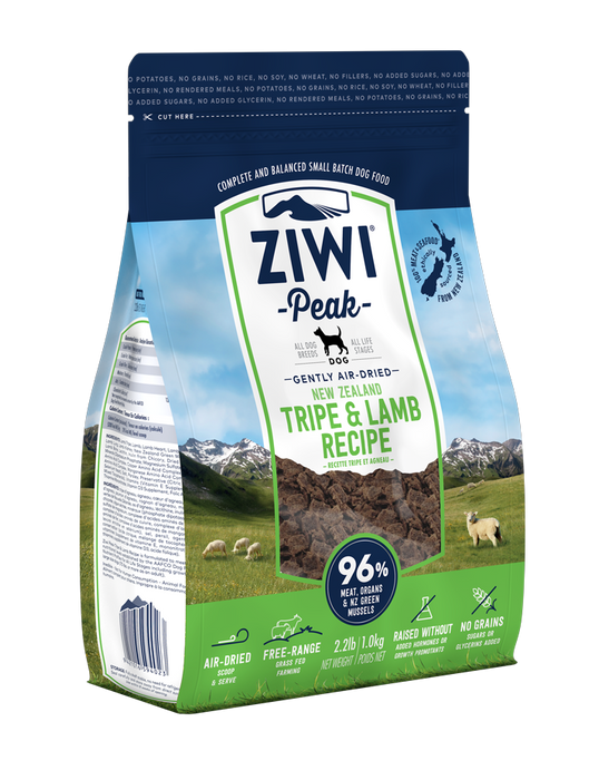 ZIWI Peak® Air-dried Original Series Tripe & Lamb Recipe for dogs