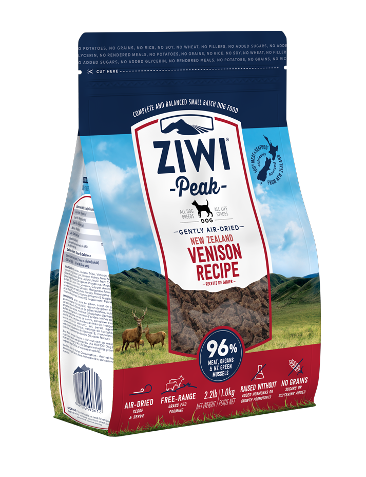 ZIWI Peak® Air-dried Original Series Venison Recipe for dogs