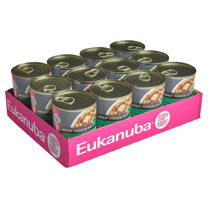 Eukanuba™ Beef & Vegetables Stew Adult Wet Dog Food Cans 12 x 354g