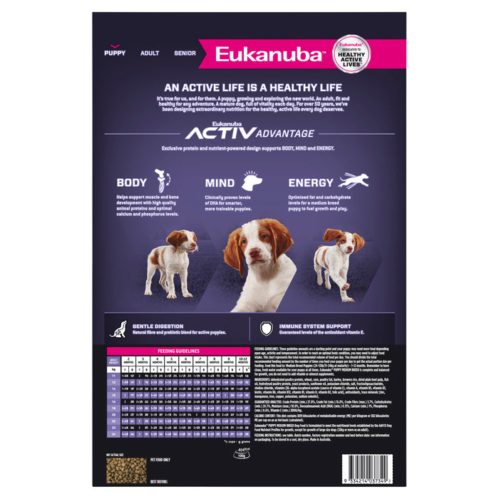 Eukanuba™ Medium Breed Puppy Dry Dog Food