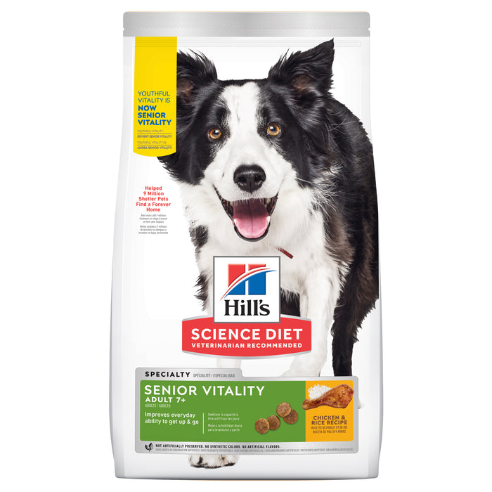 Hill's Science Diet Adult 7+ Senior Vitality Senior Dry Dog Food