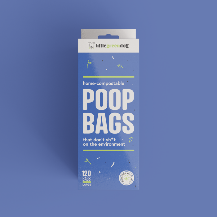 Little Green Dog Poop Bags - 120 pack