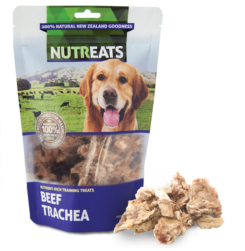 Nutreats Freeze-dried Beef Trachea Dog Treats