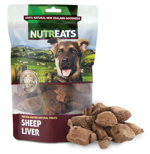 Nutreats Freeze-dried Sheep Liver Dog Treats