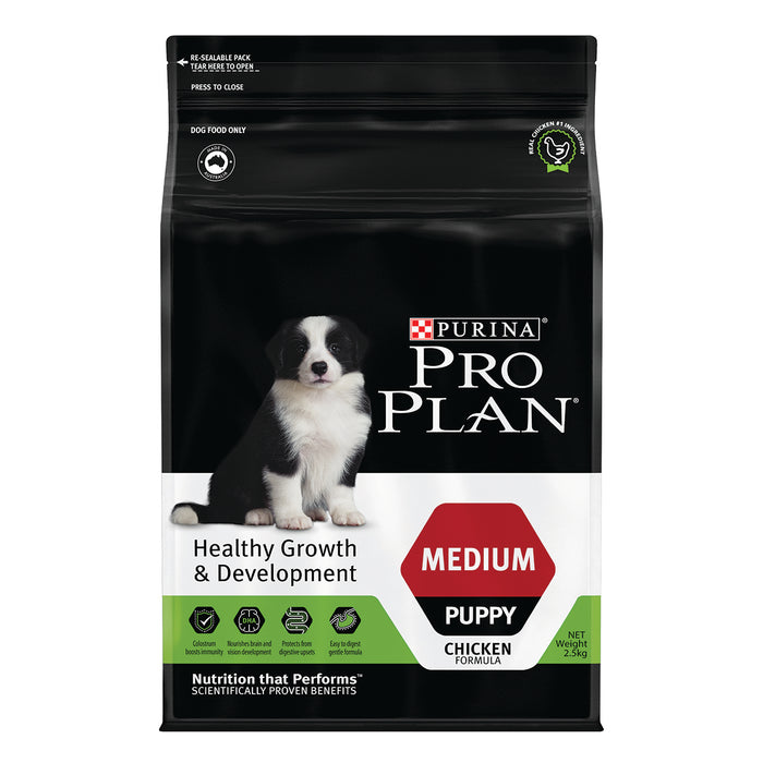 PRO PLAN Puppy Medium Formula with Colostrum Dry Dog Food