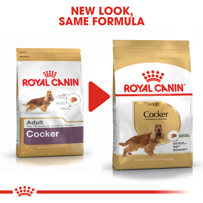 ROYAL CANIN® Cocker Spaniel Breed Adult Dry Dog Food 3kg