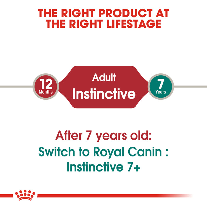 ROYAL CANIN® Instinctive Jelly Adult Wet Cat Food Pouches 12 x 85g