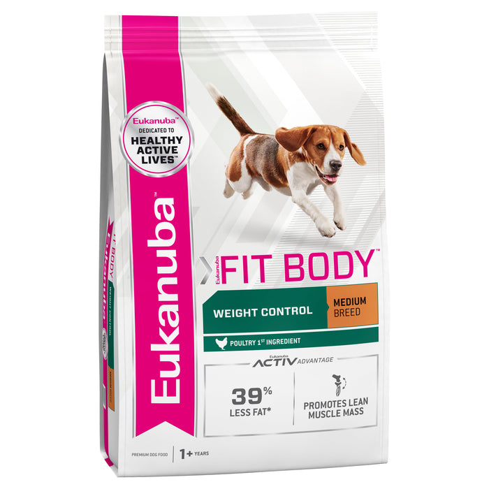 Eukanuba™ Medium Breed Fit Body Adult Dry Dog Food