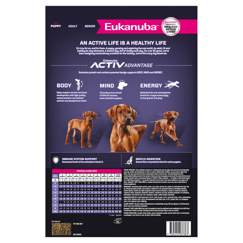 Eukanuba™ Large Breed Puppy Dry Dog Food