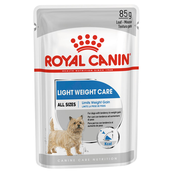 ROYAL CANIN® Adult Light Weight Care Wet Dog Food Pouches 12 x 85g