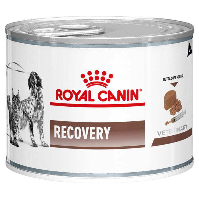 ROYAL CANIN® VETERINARY DIET Recovery Adult Wet Food Cans (Canine and Feline) 12 x 195g