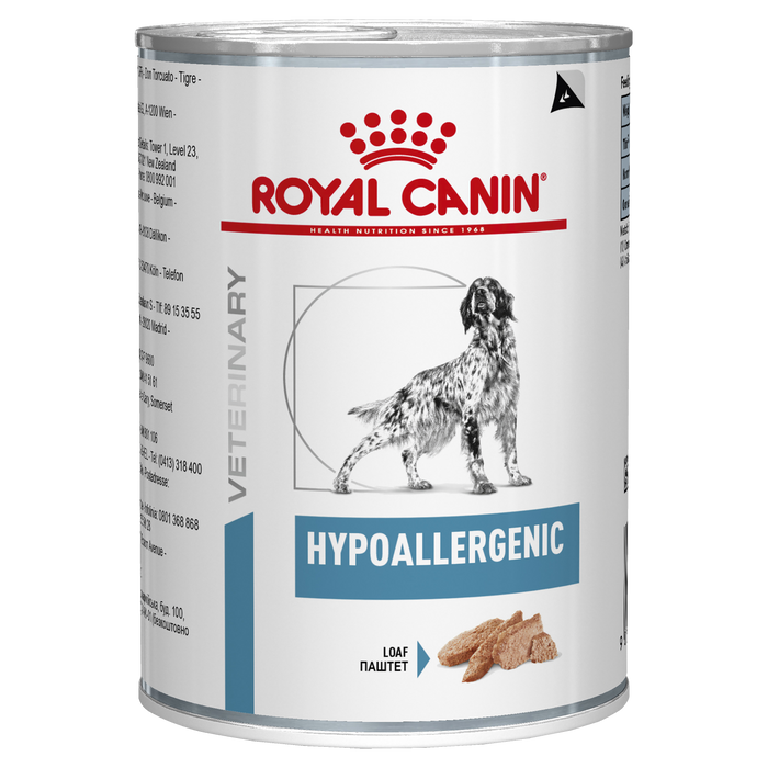 ROYAL CANIN® VETERINARY DIET Hypoallergenic Wet Dog Food Cans